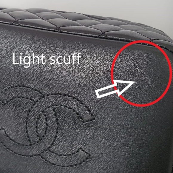 NWT New Authentic Chanel Black Quilted Lambskin - Picture 13 of 14